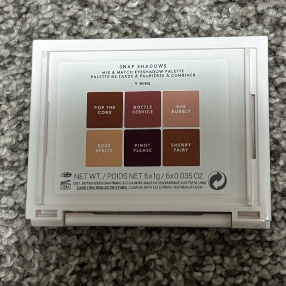 Fenty Beauty 9 Wine Eyeshadow Mix and Match Palette - Picture 3 of 5